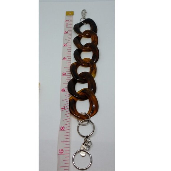 𝅺Curated bundle faux tortoise earrings and bracelet talbots fornash - Picture 3 of 6